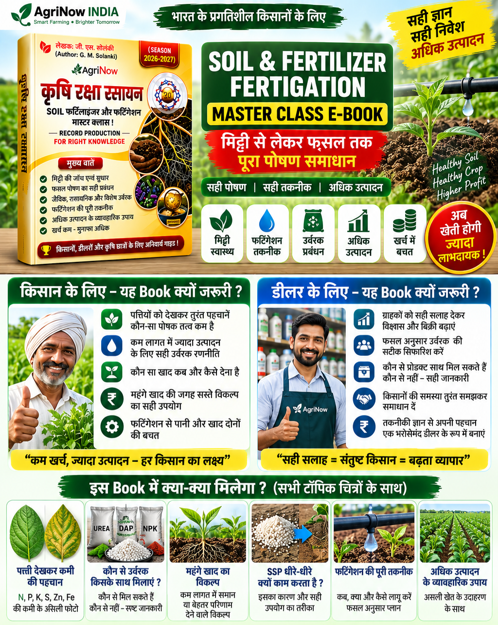Soil & Fertilizer Fertigation Master Class - मिट्टी से लेकर फसल तक पूरा पोषण समाधान